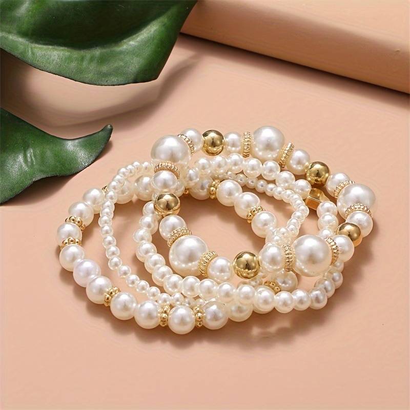 Romy™ I Goldene Perle – 4 Stk.