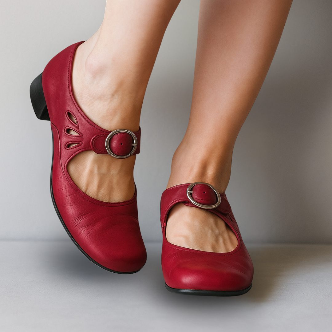 Grethe – Stützende Damenschuhe