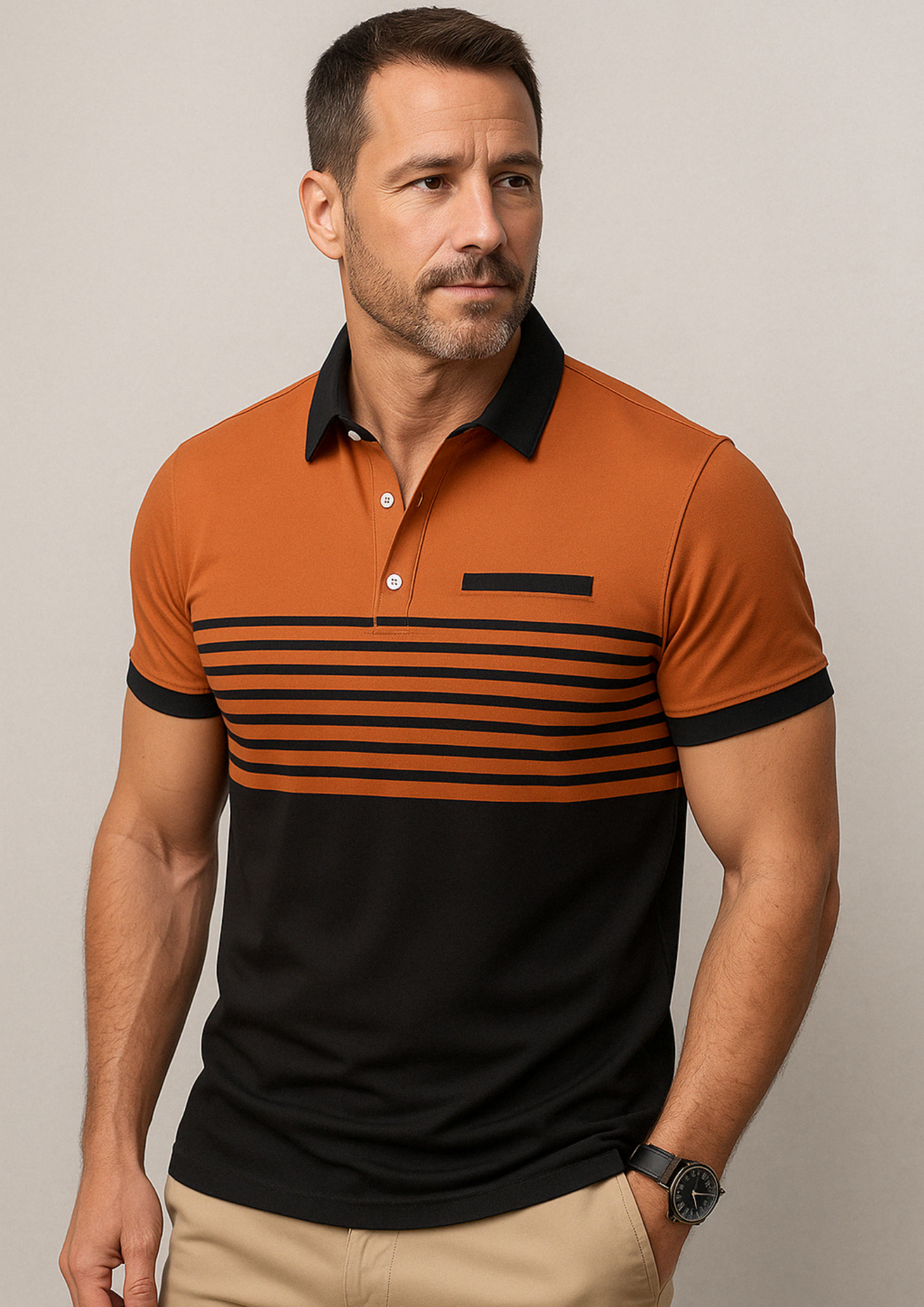 Sportlicher Herren Polo
