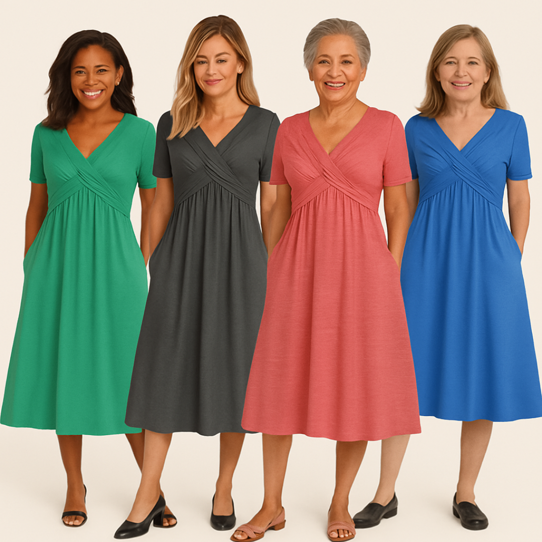 Jolanda - Bequemes Maxikleid