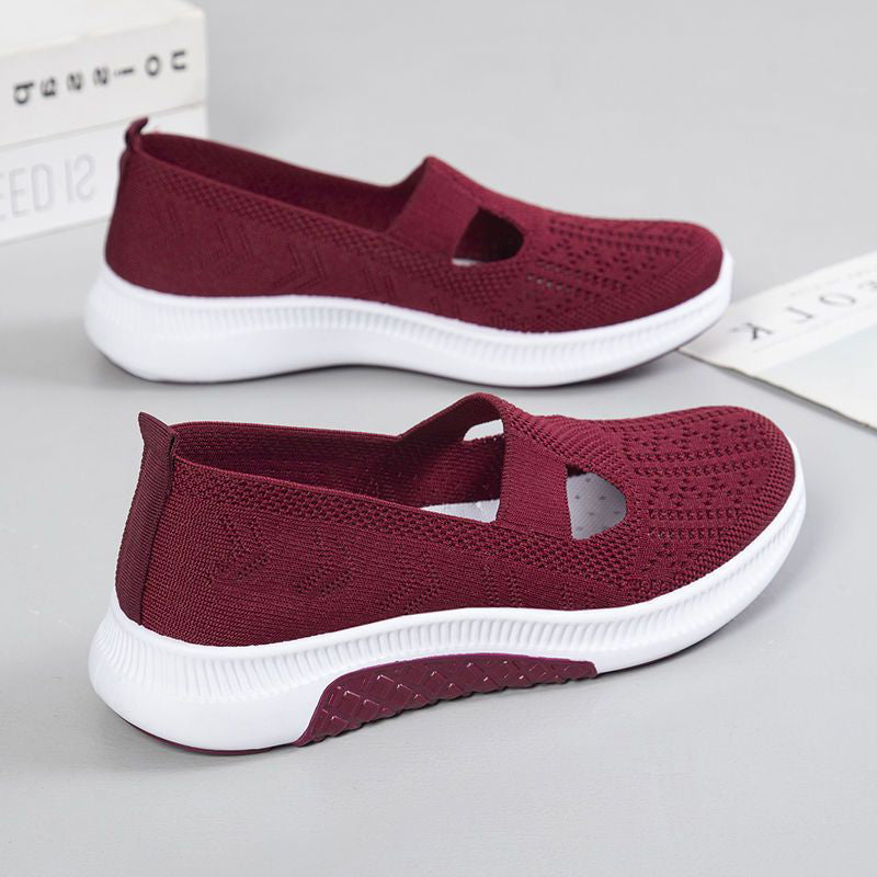 Rosa™ Die neuen rutschfesten flachen Schuhe mit weicher Sohle