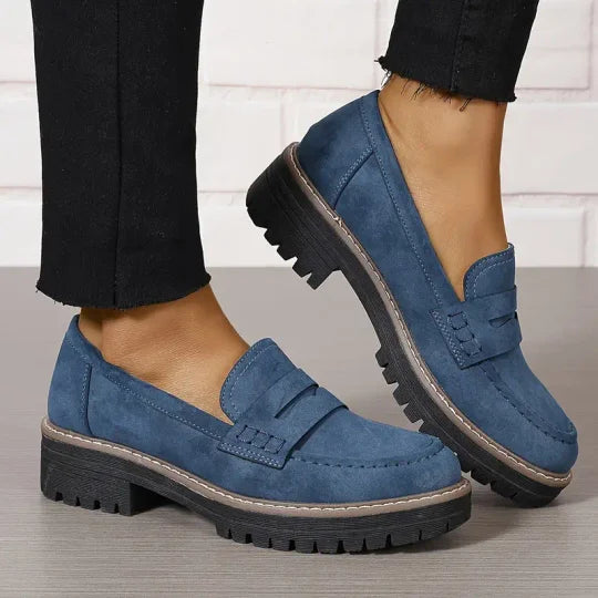 Novy™ | Luxus-Loafer aus Wildleder für Damen
