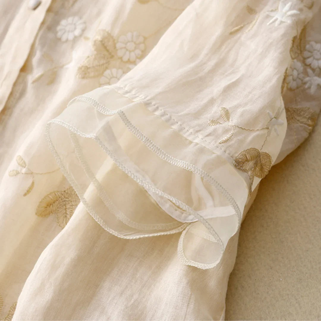 Laurienne™ | Bestickte Bluse