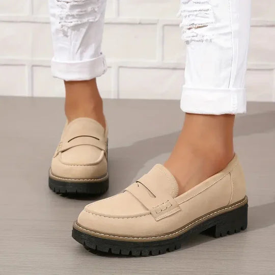 Novy™ | Luxus-Loafer aus Wildleder für Damen