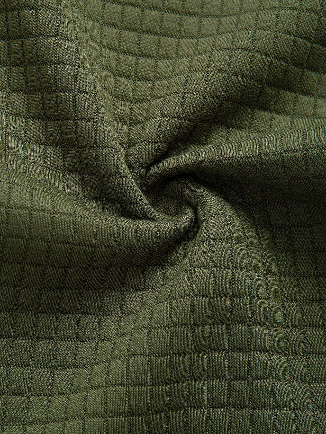 Gestepptes Waffle-Jacquard Hemd