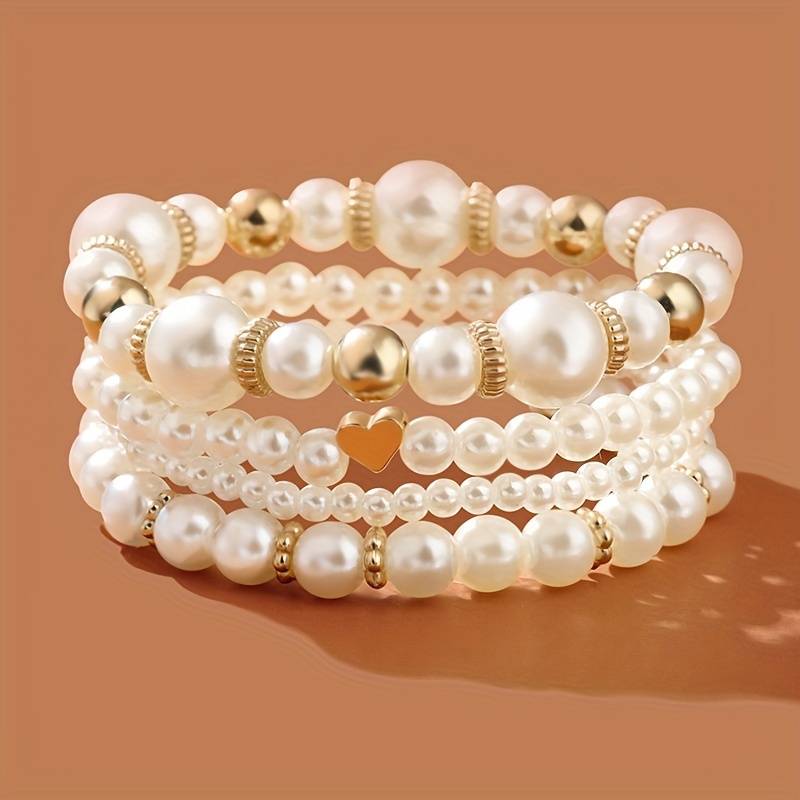 Romy™ I Goldene Perle – 4 Stk.