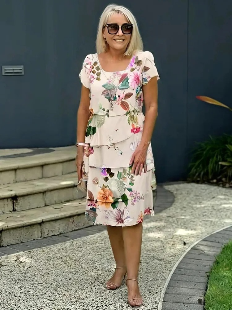 Émilie – Maxi-Blumenkleid