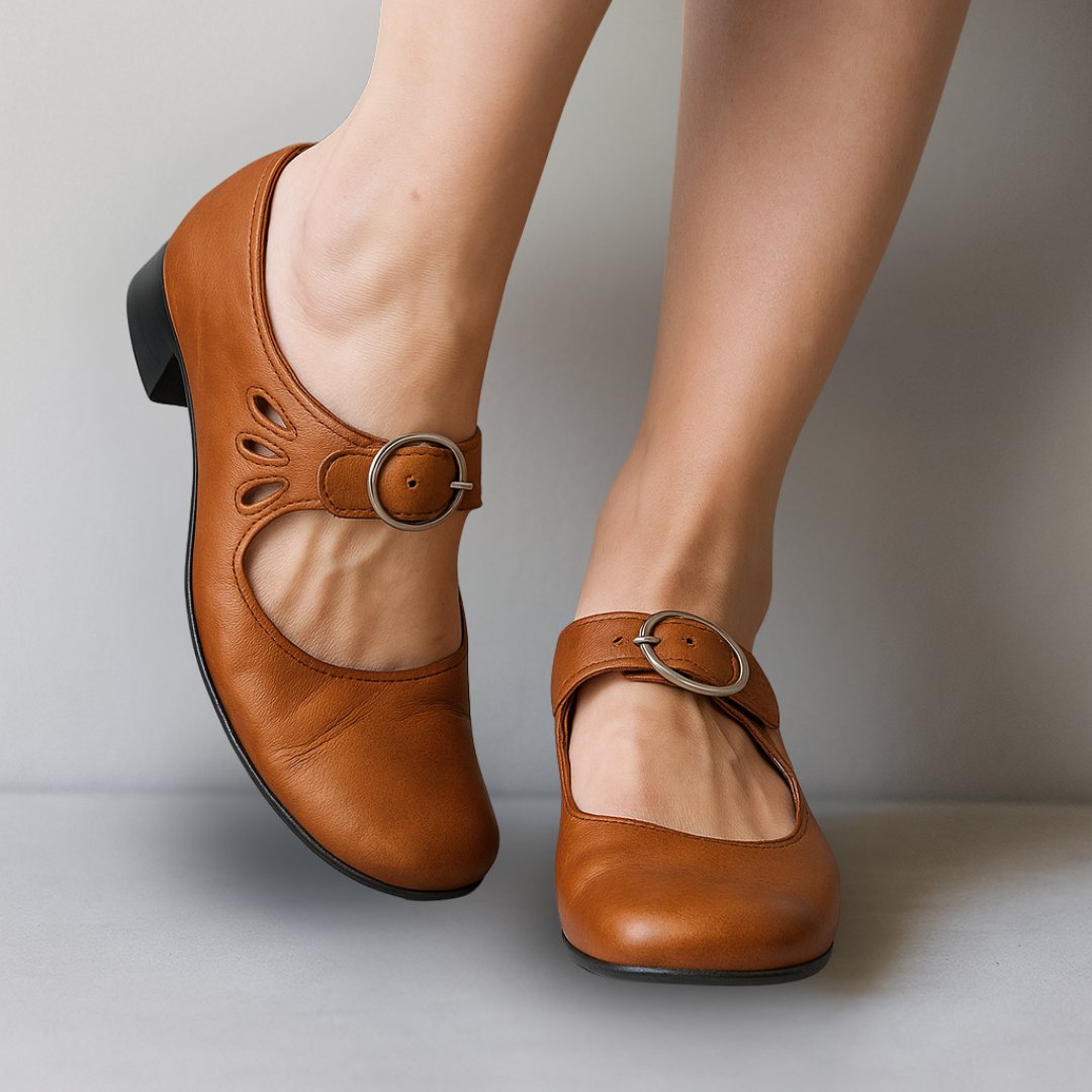 Grethe – Stützende Damenschuhe