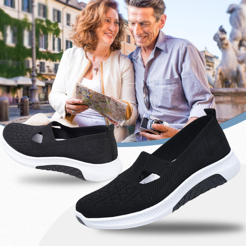 Rosa™ Die neuen rutschfesten flachen Schuhe mit weicher Sohle