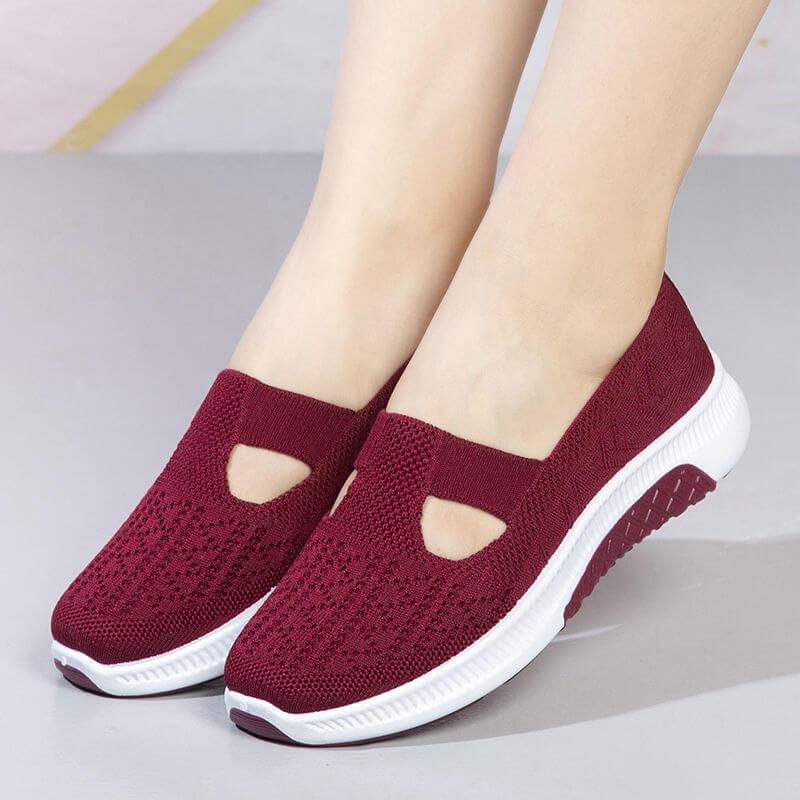 Rosa™ Die neuen rutschfesten flachen Schuhe mit weicher Sohle