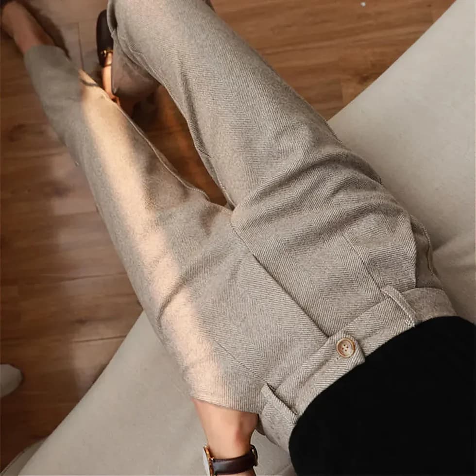 Leo | Slim-Fit Trousers