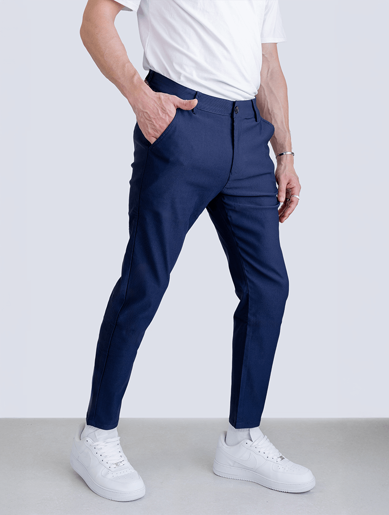 Noa Stretch Pants - Blau