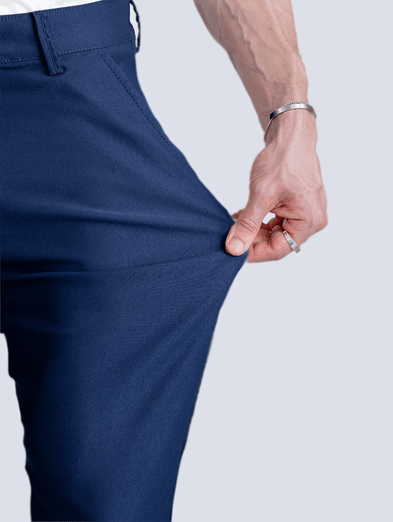 Noa Stretch Pants - Blau