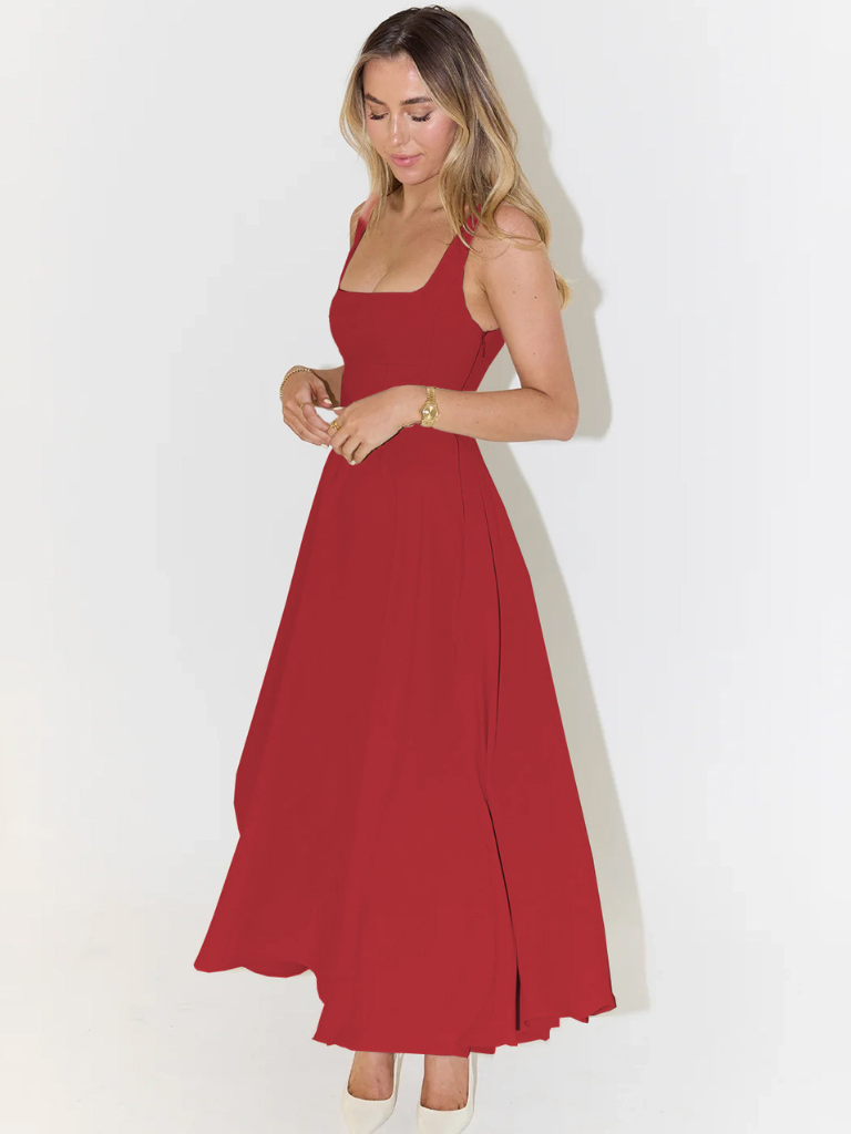 Valeria – Graziöse Midi Kleid