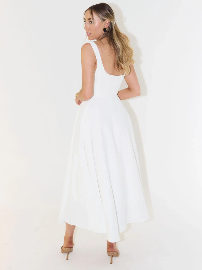 Valeria – Graziöse Midi Kleid