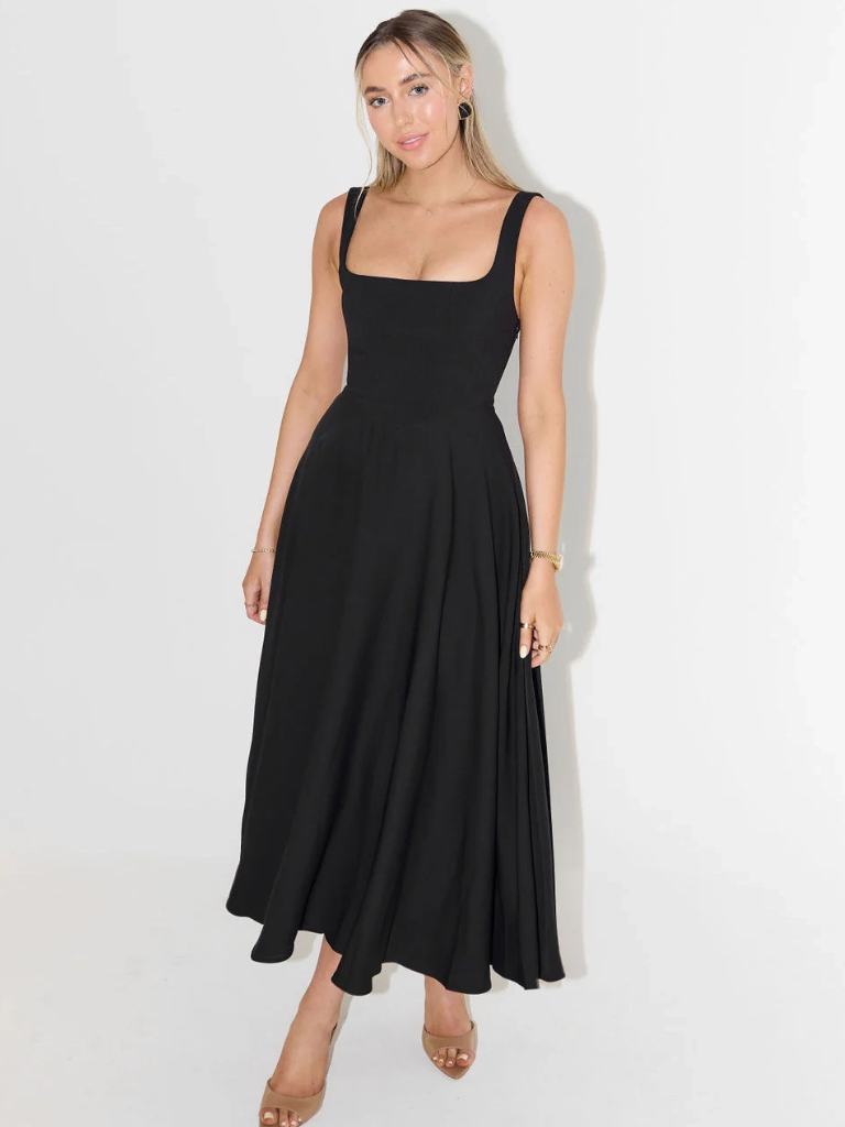 Valeria – Graziöse Midi Kleid