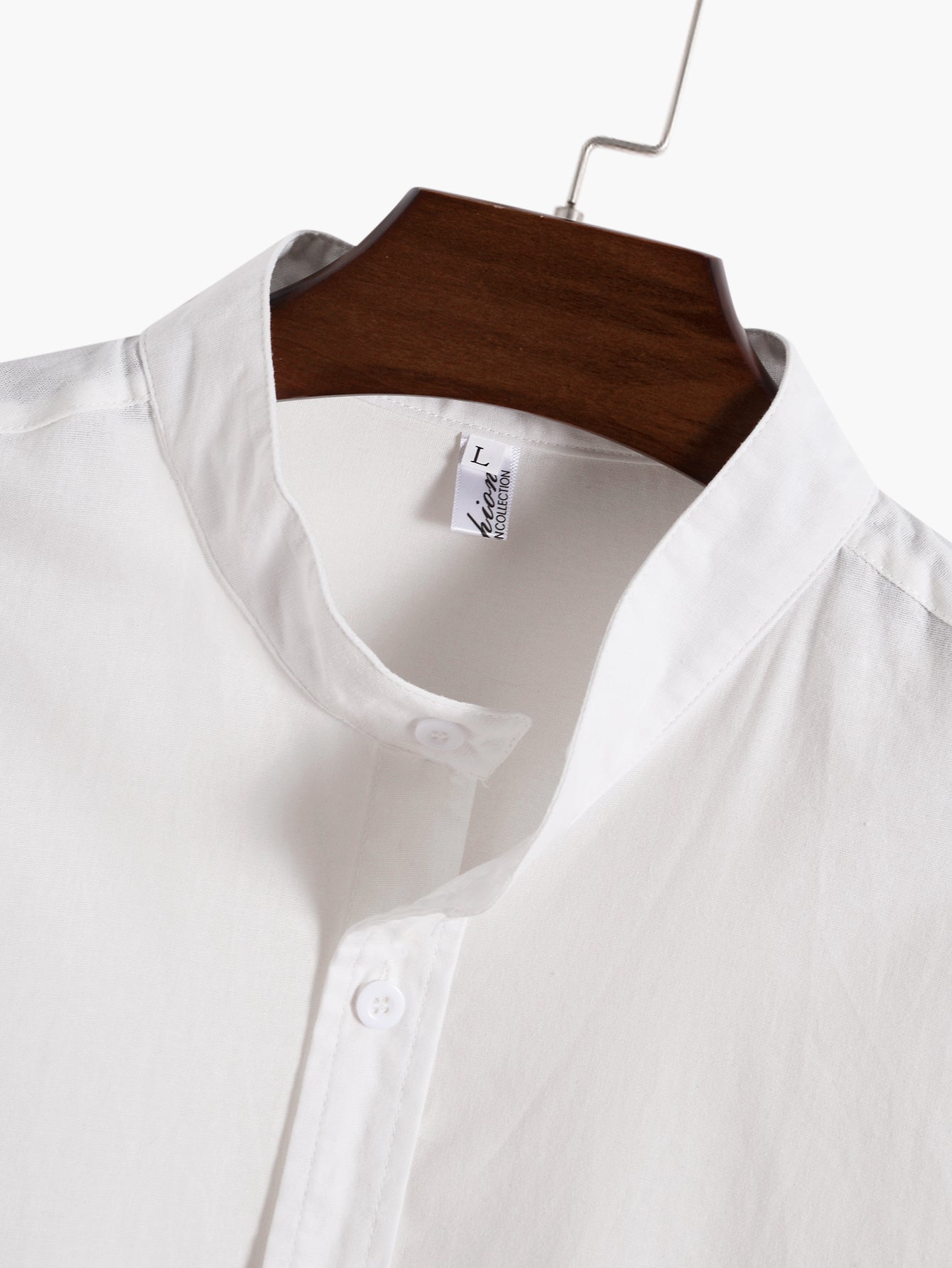 Leinen-Optik Kurzarm T-Shirts & Gerade Leinenhosen