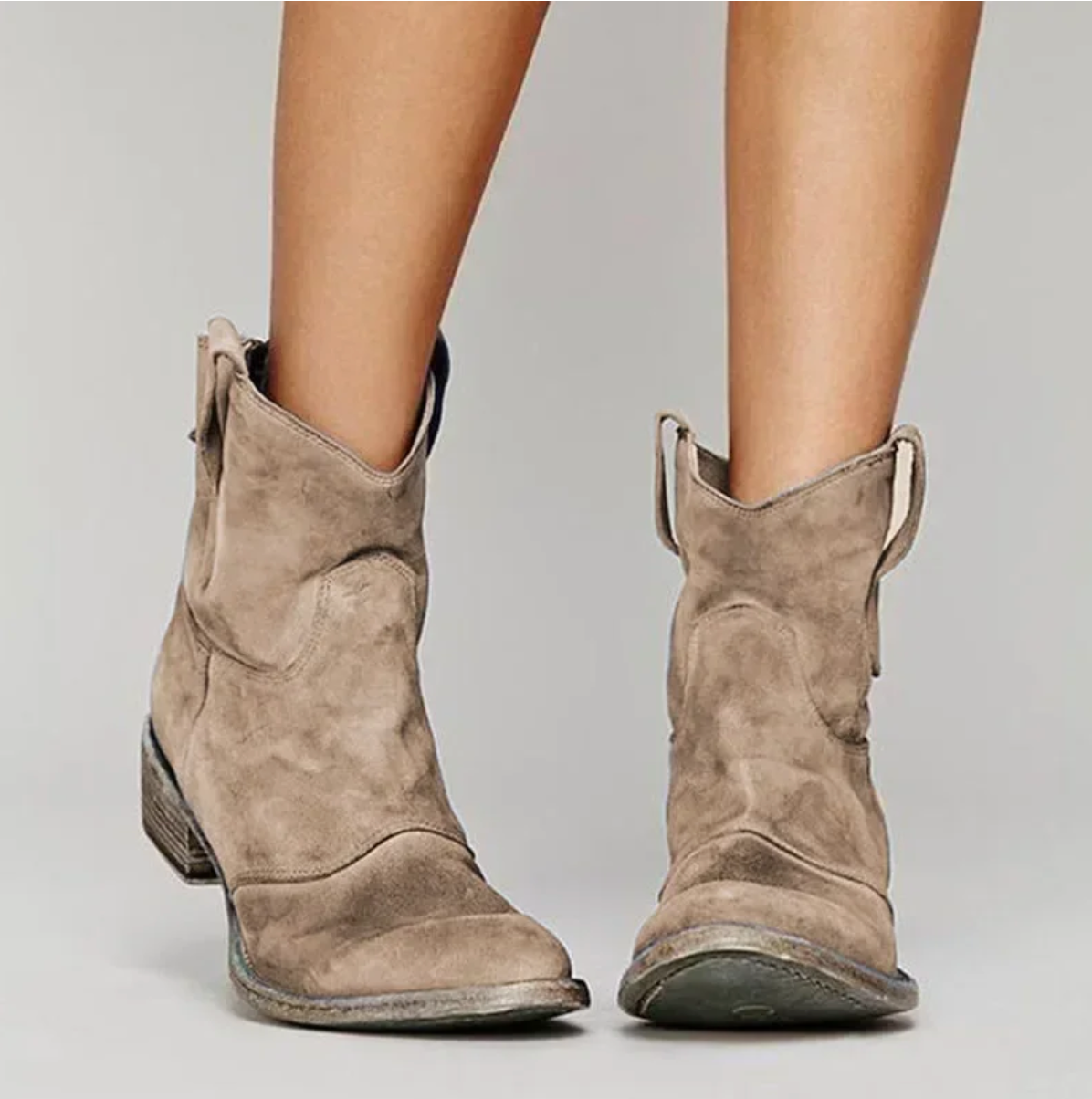 Ella | Wildleder Westernstiefel