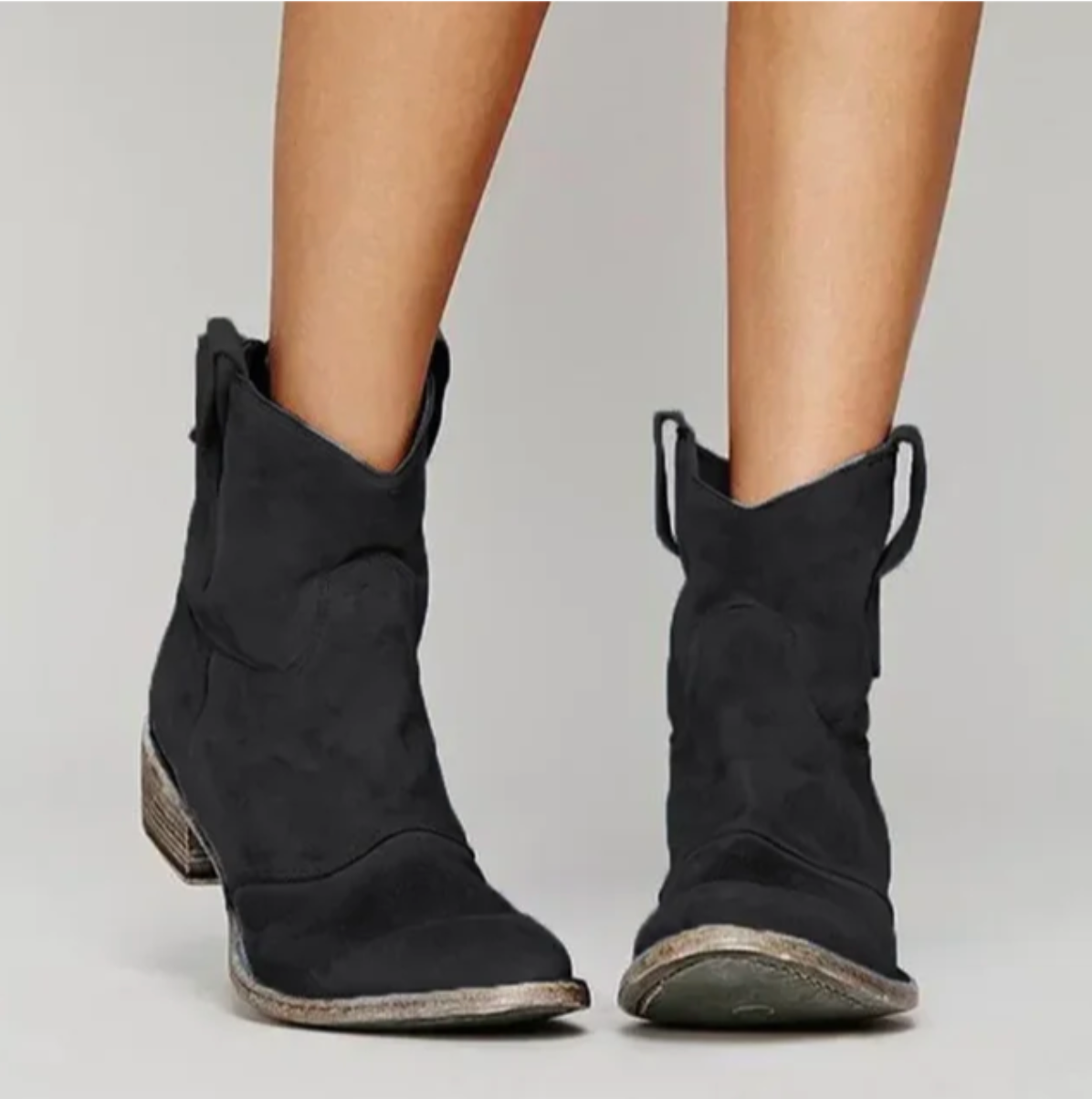 Ella | Wildleder Westernstiefel