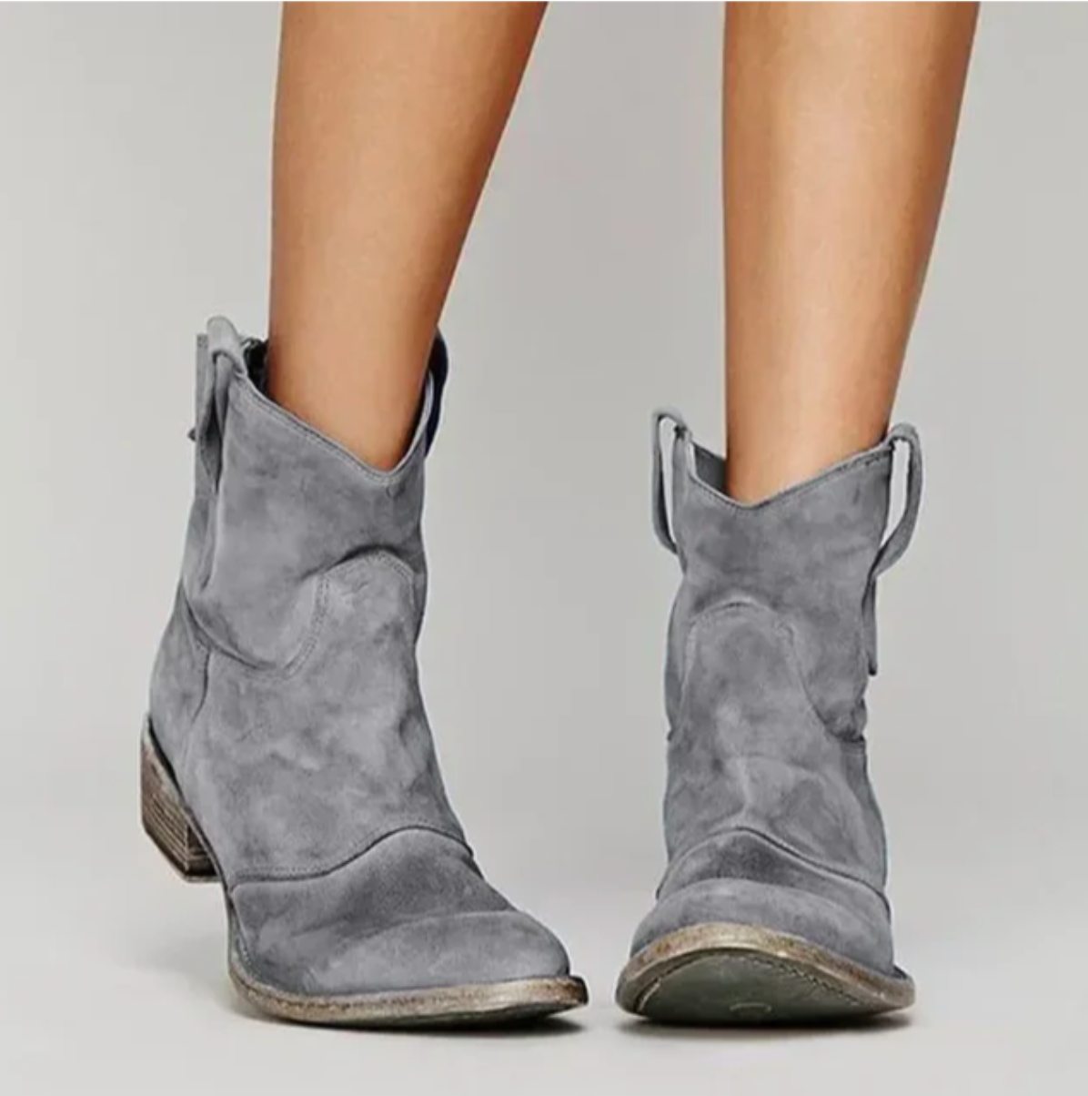 Ella | Wildleder Westernstiefel