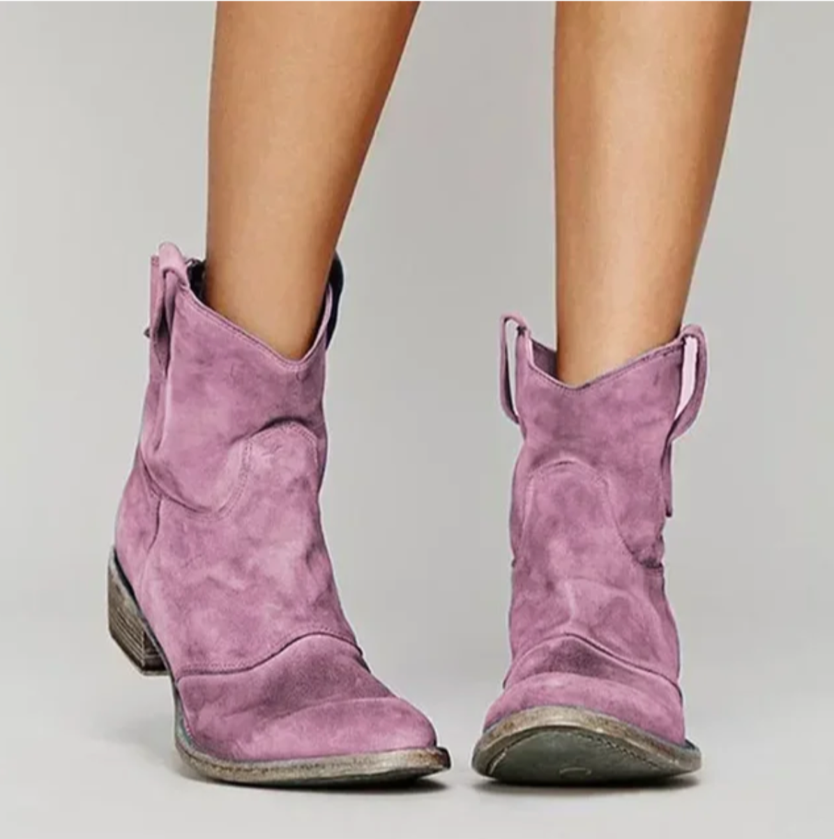 Ella | Wildleder Westernstiefel
