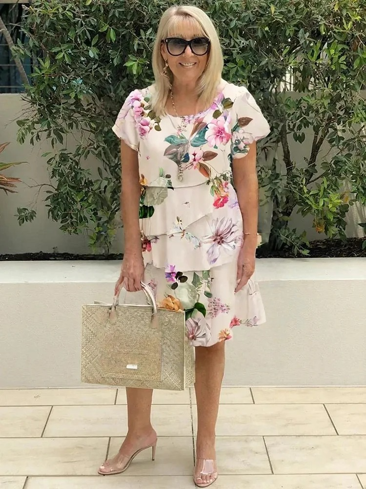 Émilie – Maxi-Blumenkleid