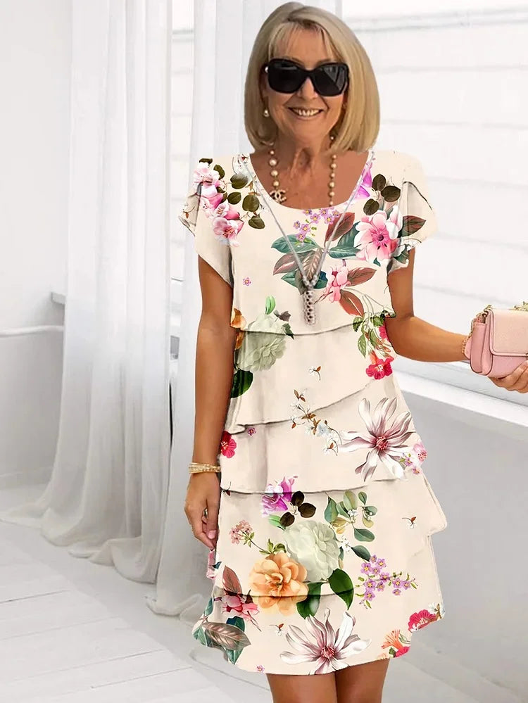 Émilie – Maxi-Blumenkleid
