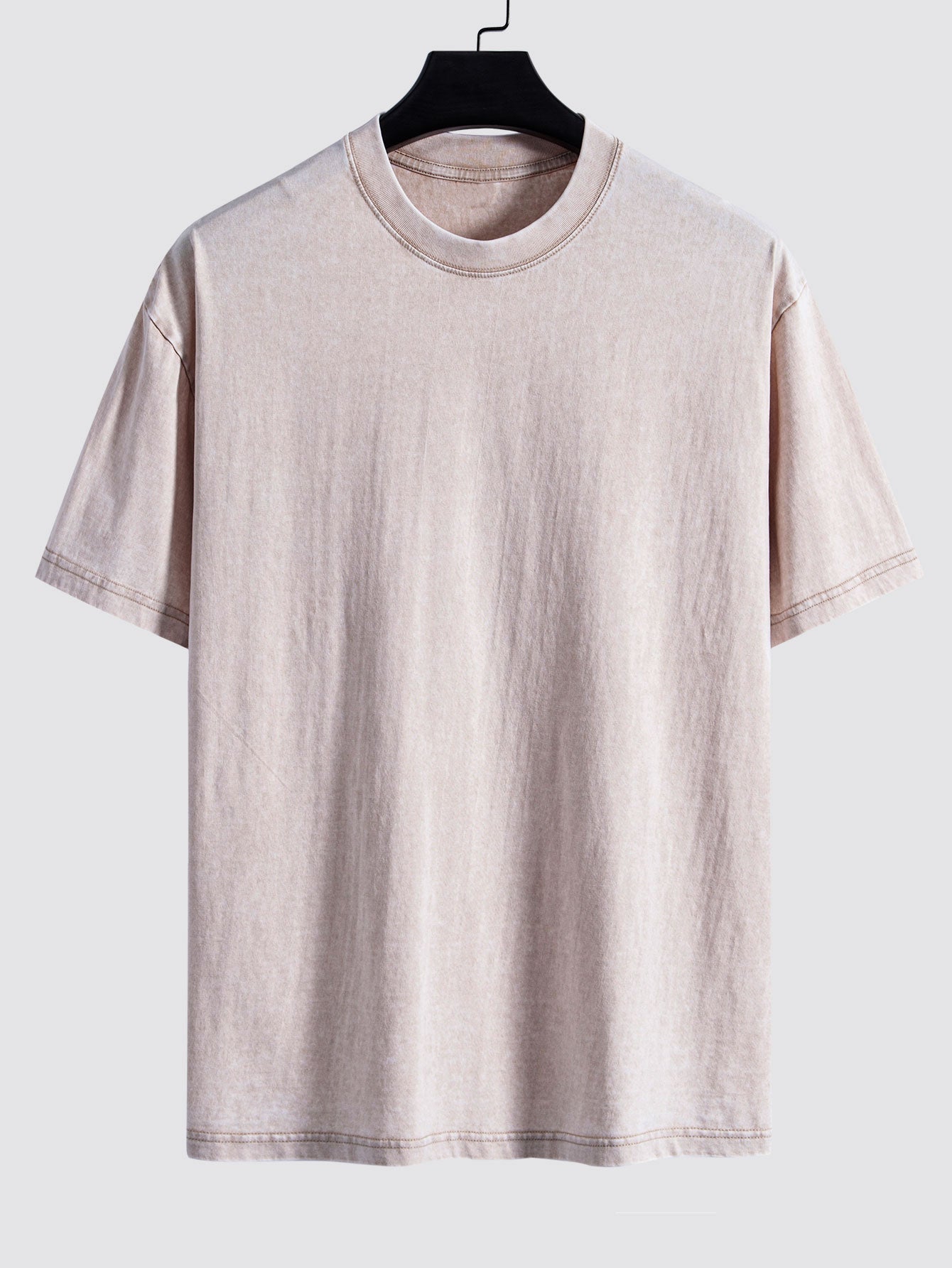 Washed Playful Drop Shoulder Oversized T-Shirt