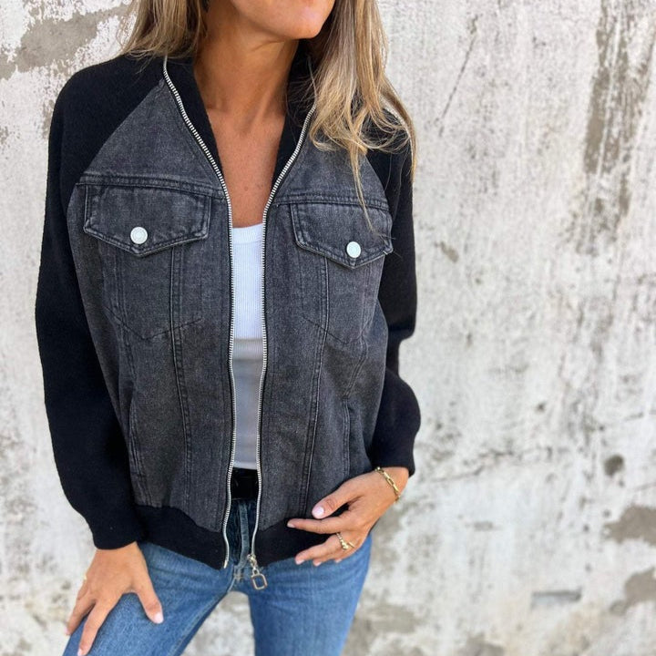 Estelle™ - Moderne Denim-jakke