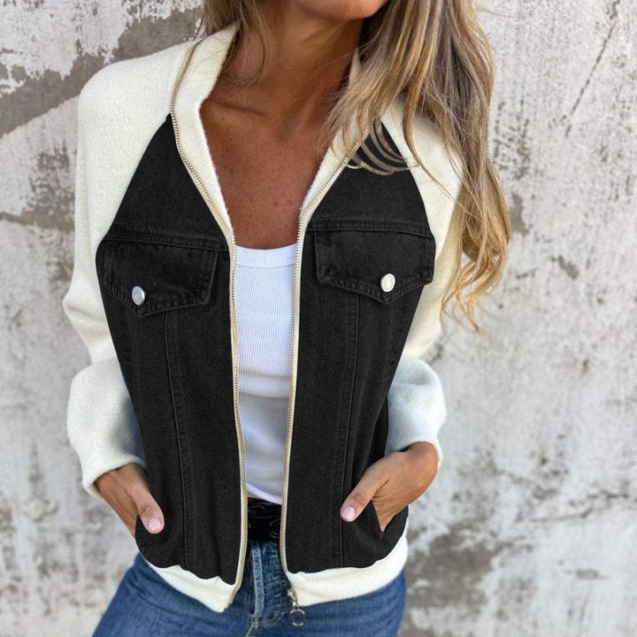 Estelle™ - Moderne Denim-jakke