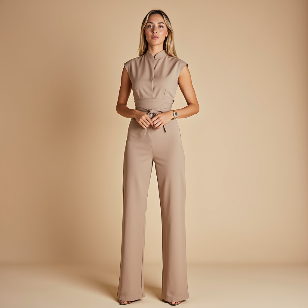 Chantal | Ärmelloser Jumpsuit