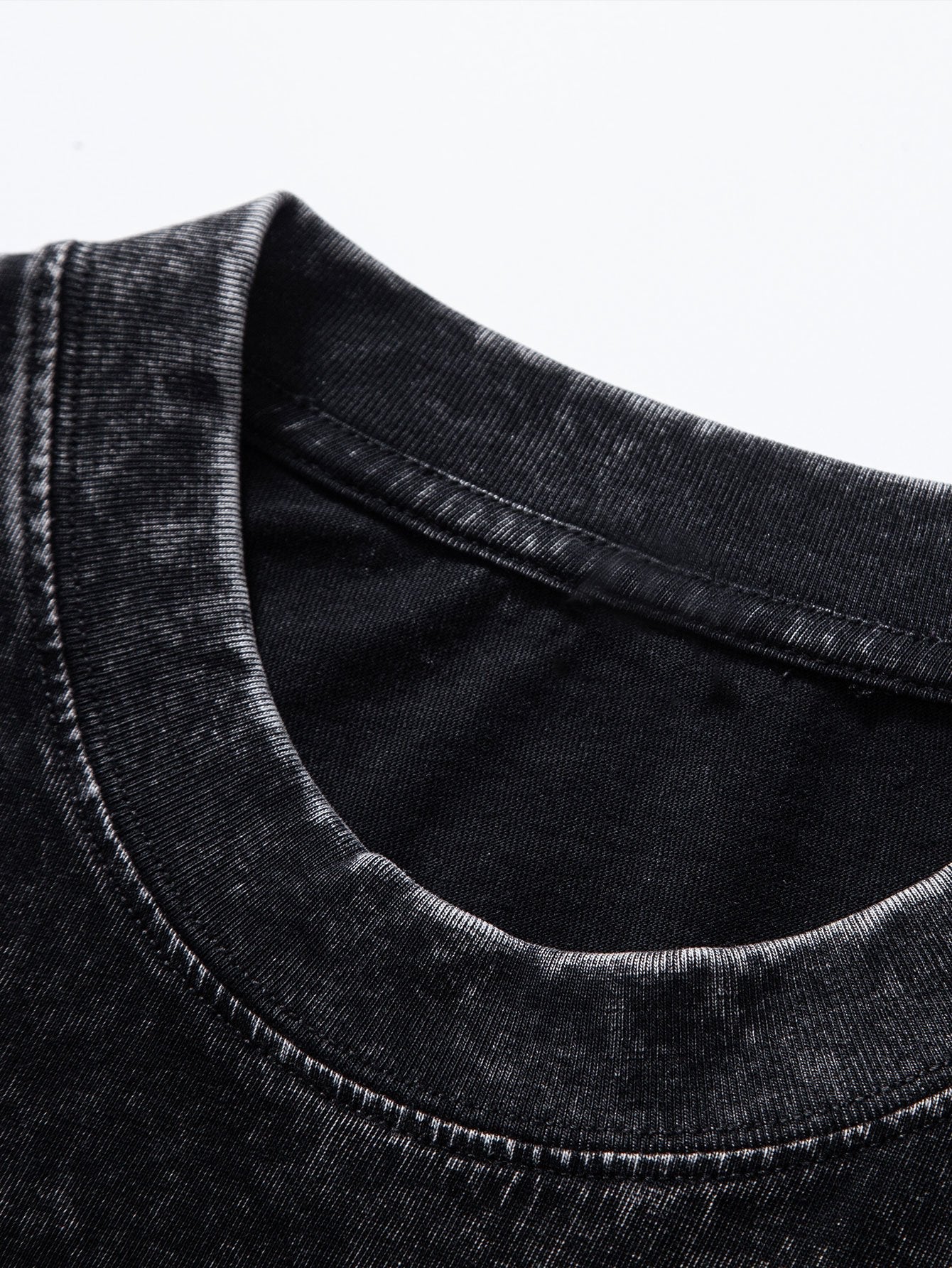 Washed Playful Drop Shoulder Oversized T-Shirt