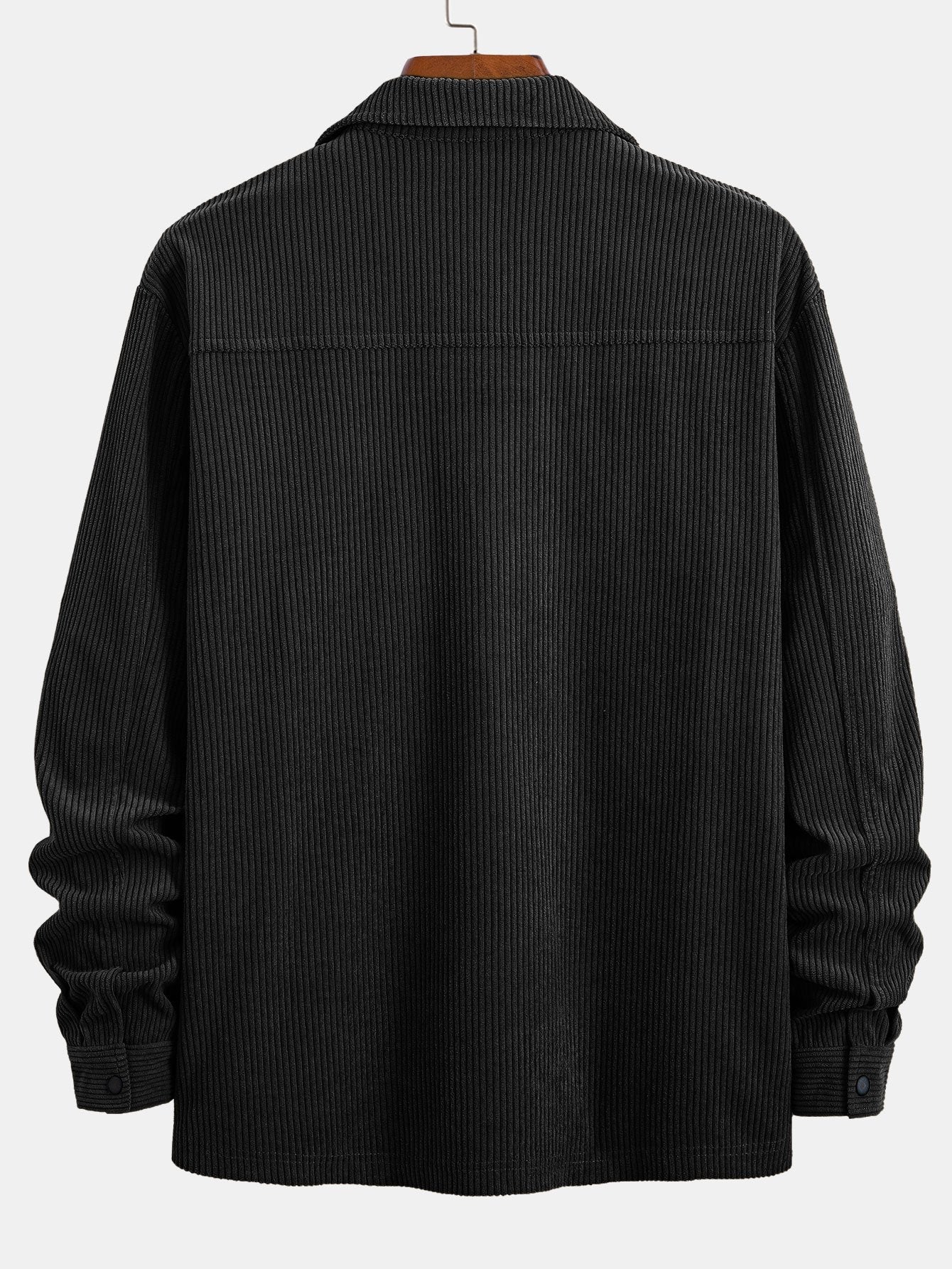 Baumwoll-Overshirt mit praktischen Taschen