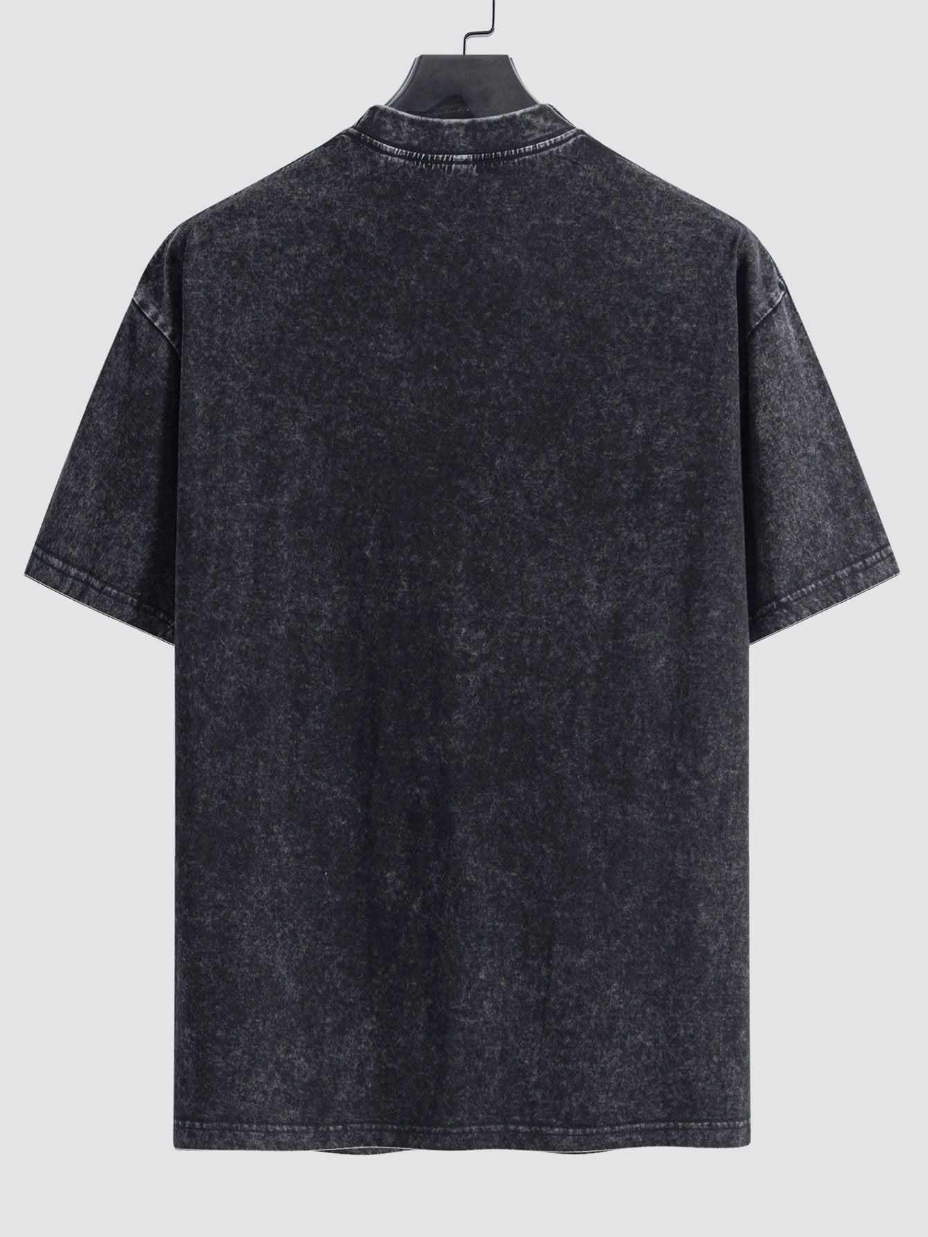 Washed Playful Drop Shoulder Oversized T-Shirt