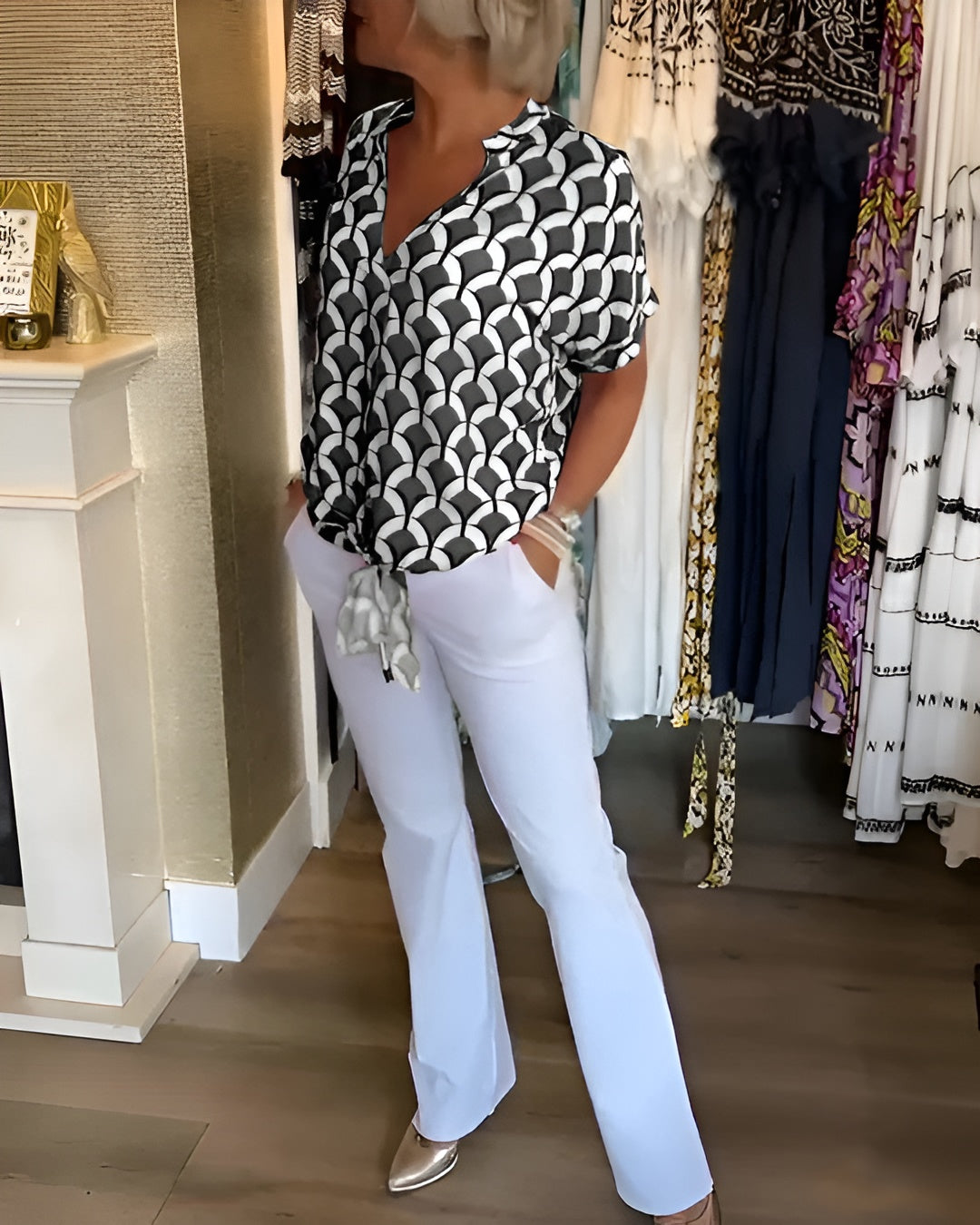 LEONTINE™ BLUSE | Leicht und elegant – dein neuer Sommerfavorit