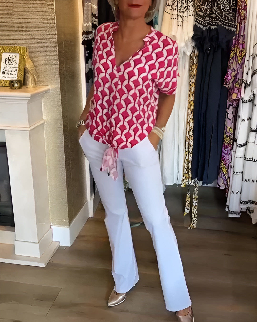 LEONTINE™ BLUSE | Leicht und elegant – dein neuer Sommerfavorit