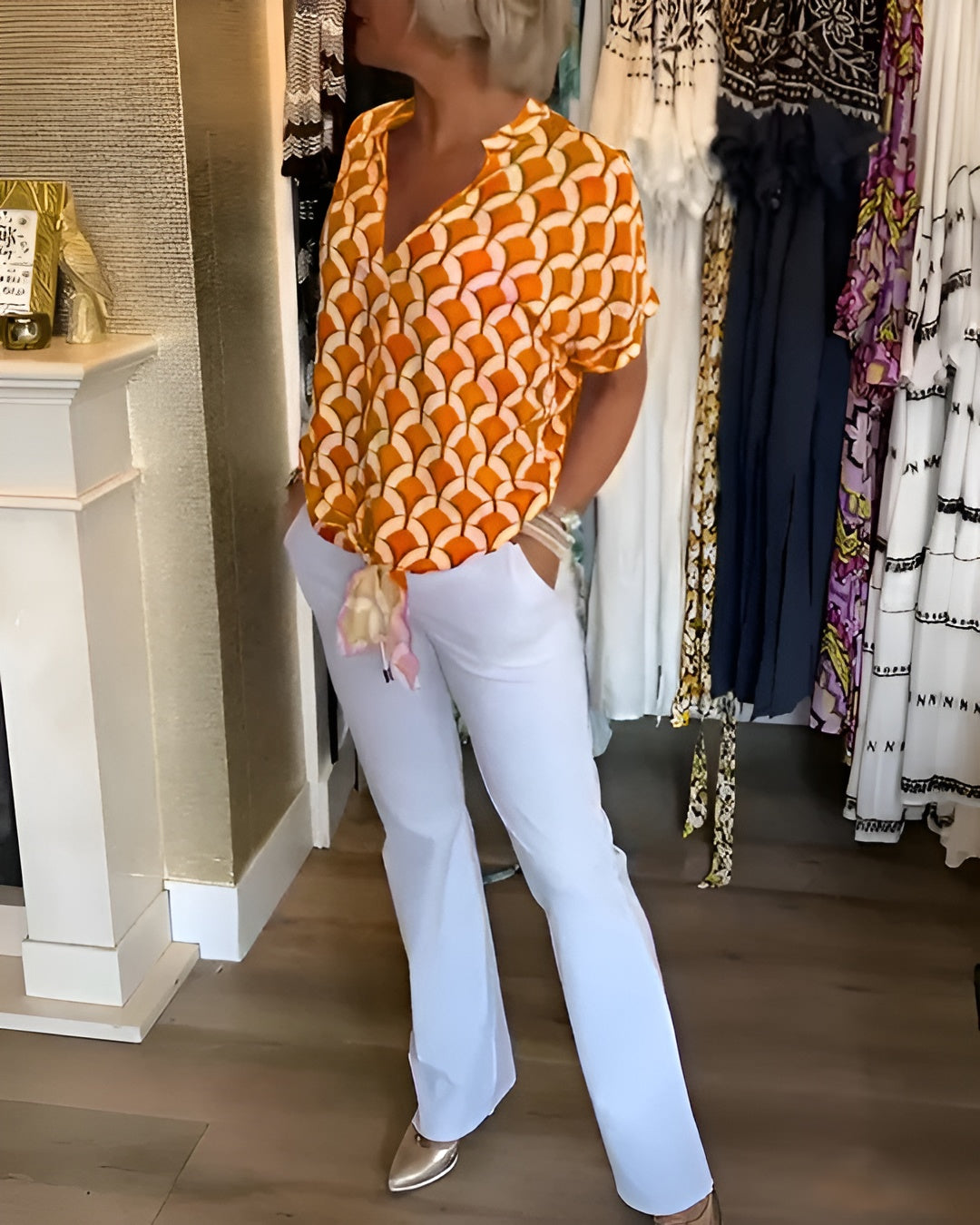 LEONTINE™ BLUSE | Leicht und elegant – dein neuer Sommerfavorit