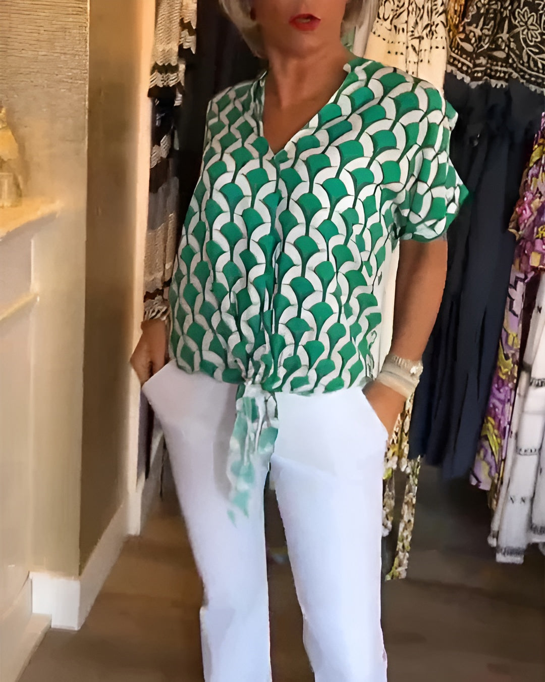 LEONTINE™ BLUSE | Leicht und elegant – dein neuer Sommerfavorit