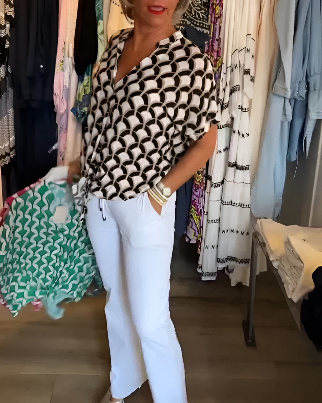 LEONTINE™ BLUSE | Leicht und elegant – dein neuer Sommerfavorit