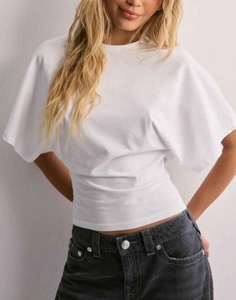 Lisa I Ikonen-T-Shirt mit weiten Ärmeln
