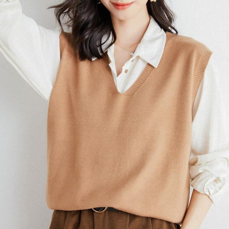 Maud™ I Strickjacke mit V-Ausschnitt