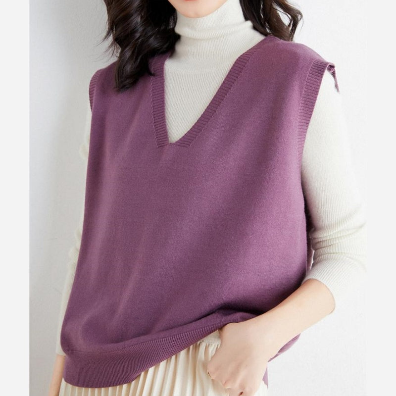 Maud™ I Strickjacke mit V-Ausschnitt
