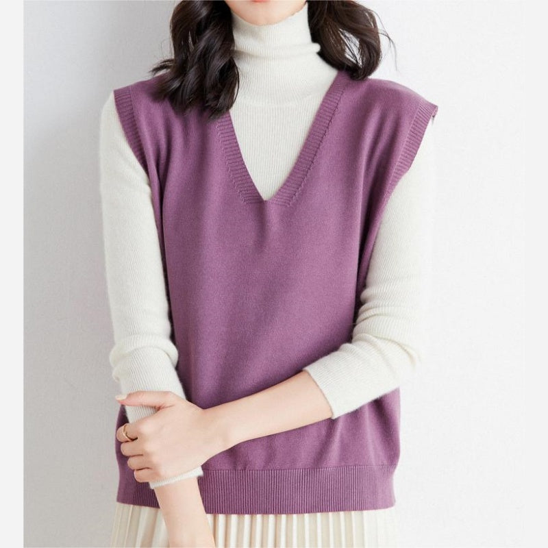 Maud™ I Strickjacke mit V-Ausschnitt
