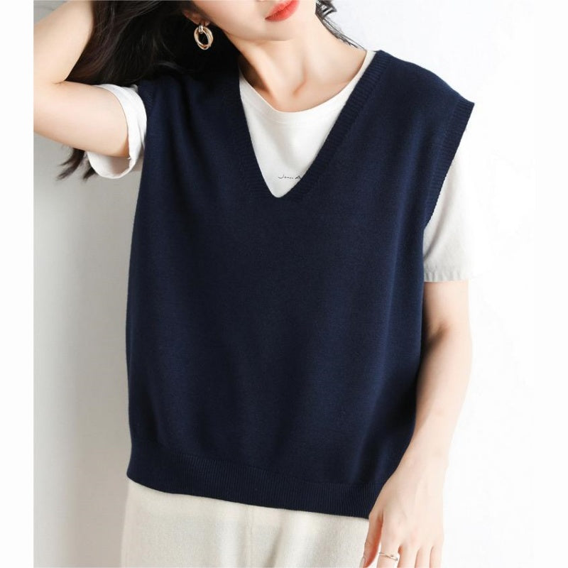 Maud™ I Strickjacke mit V-Ausschnitt