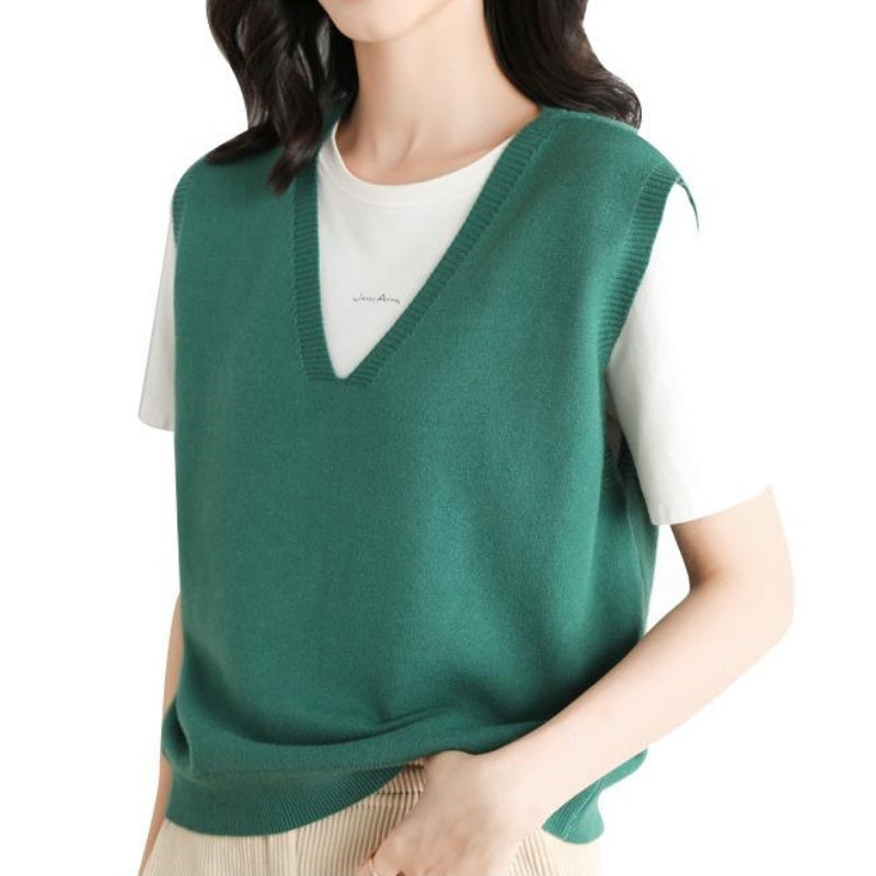 Maud™ I Strickjacke mit V-Ausschnitt