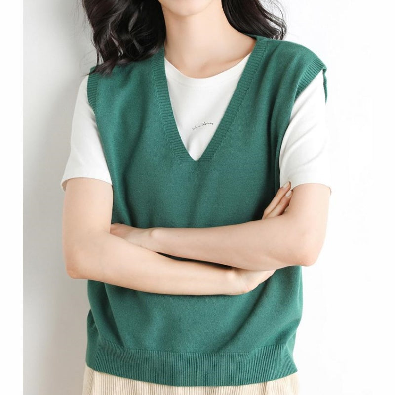 Maud™ I Strickjacke mit V-Ausschnitt