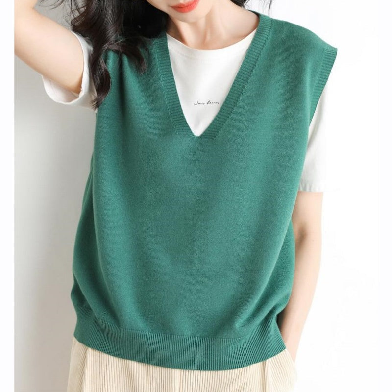 Maud™ I Strickjacke mit V-Ausschnitt