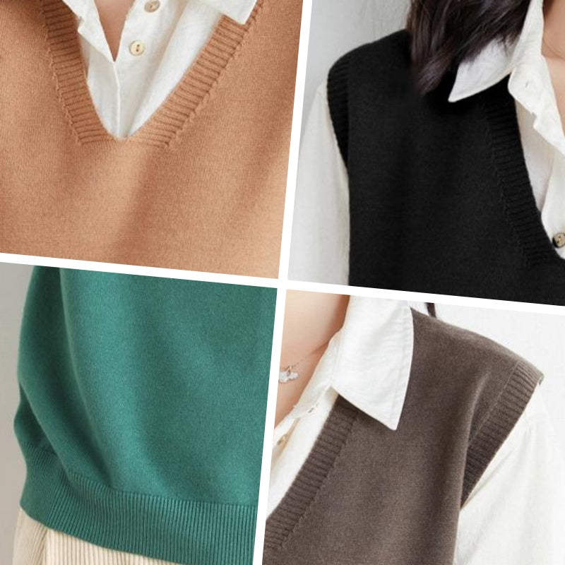 Maud™ I Strickjacke mit V-Ausschnitt