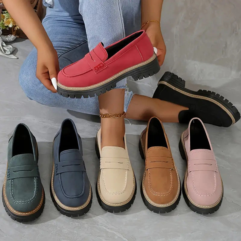 Novy™ | Luxus-Loafer aus Wildleder für Damen