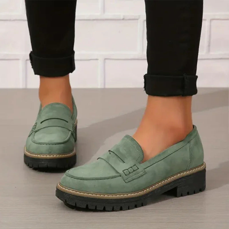 Novy™ | Luxus-Loafer aus Wildleder für Damen
